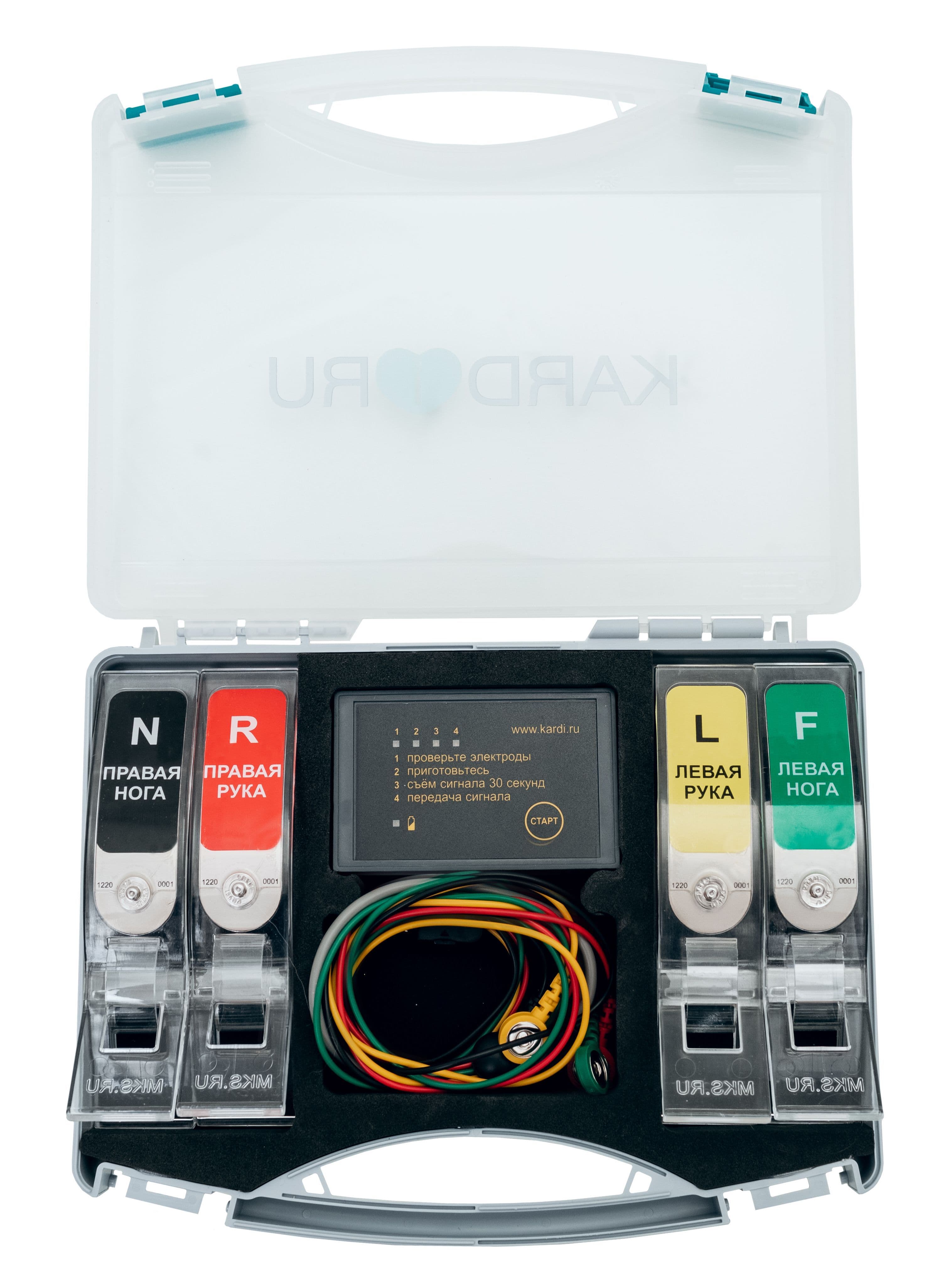 КардиРу-BLE Портативный кардиограф для самостоятельной регистрации ЭКГ — изображение 1